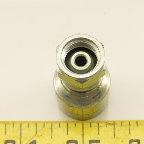 Eaton Hydraulic Crimp Fitting (-4 ) Hose X 1/4 Bsp Inve Aal