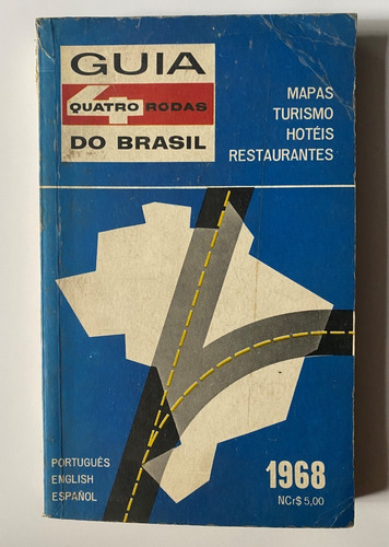 Guía Do Brasil 1968, 4 Rodas, Turismo, Mapas    Fcb1