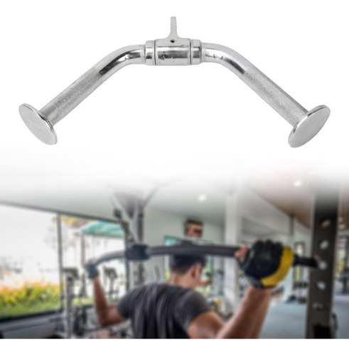 Tricep Presión Barra De Push Abaja Lat Equipo De Accesorio