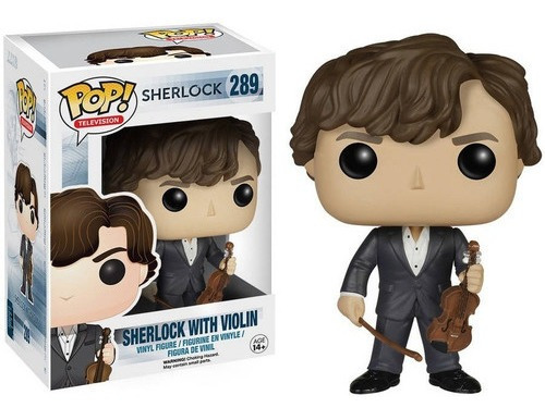 ¡funko Pop! Tv Sherlock Sherlock Holmes (con Violín)