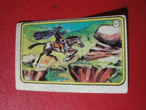 Figuritas El Zorro Año 1977 Nº47 Titanes En El Ring