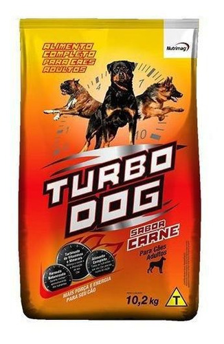 Racao Barata Turbo Dog 15kg Sem Corantes Artificiais