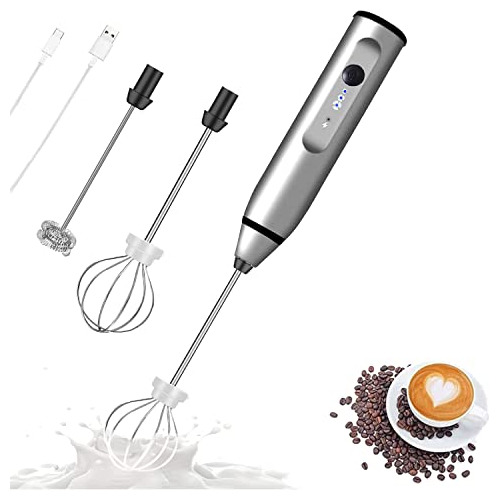 Milk Frother Handheld, Immersion Blender Cordless 4gyr2