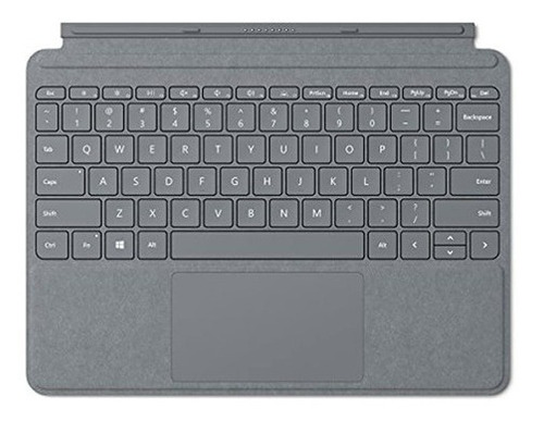 Cubierta De Tipo Microsoft Surface Go Signature (platino) - 