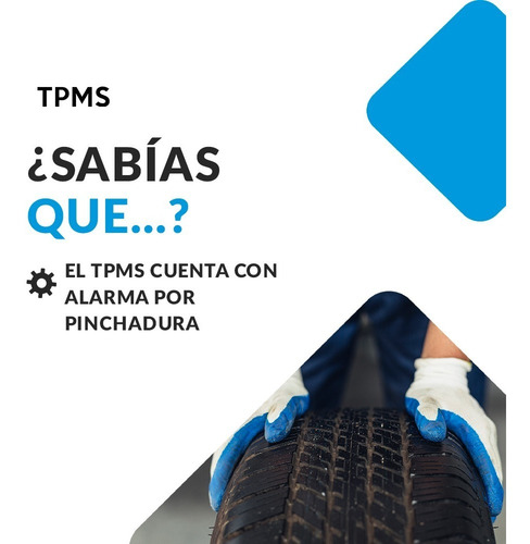 Imagen 4 de 8 de Monitoreo Tpms Presion Llantas Neumáticos Auto + Auxilio