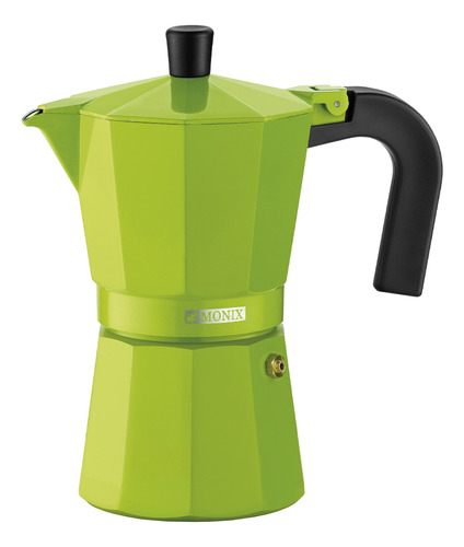 Cafetera Monix Vitro 6 Tazas manual lima italiana