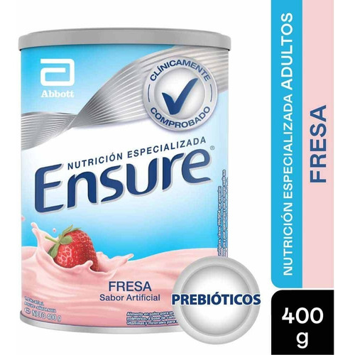 Ensure New Gen Fresa X 400 Gr - g a $207