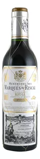 Vino Tinto Español Marques De Riscal Reserva España 375ml