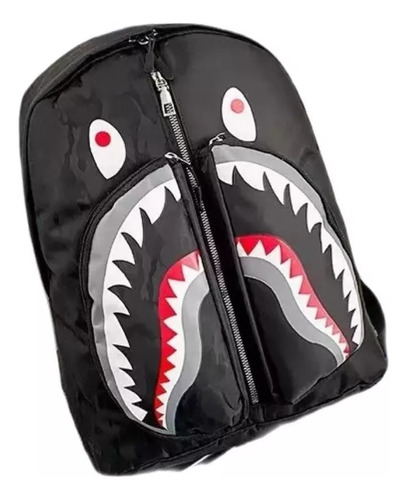 Mochila Estudiante Graffiti Shark