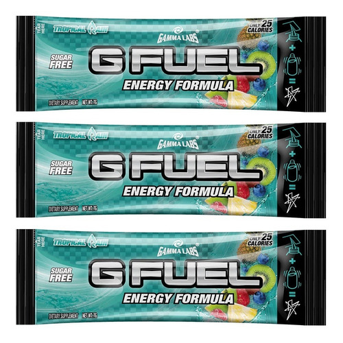 Gfuel Energy Formula | Tropical Rain En Sobre (x3)