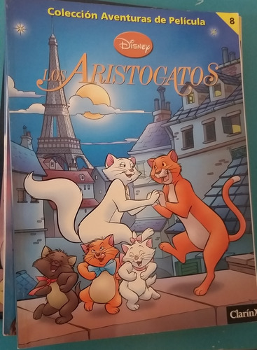 Los Aristogatos Libro Colección Aventuras Clarin Disney N 8