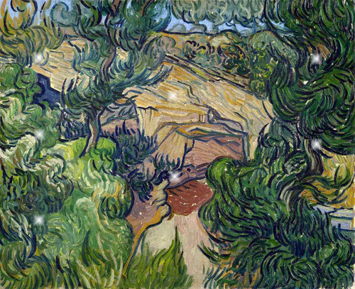 Lienzo Tela Entrada De Una Cantera Vincent Van Gogh 90x110