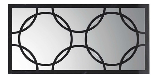 Espejo 140cm X 70cm Ventana Chic Circles Tendencia 