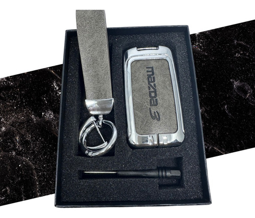 Funda De Llave Mazda 3 Para Llave De Presencia Marco Metal