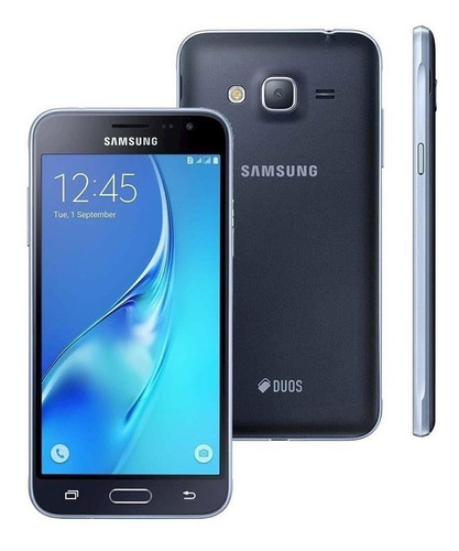Samsung Galaxy J3 (2016) Dual SIM 8 GB preto 1.5 GB RAM - Bom (Recondicionado)