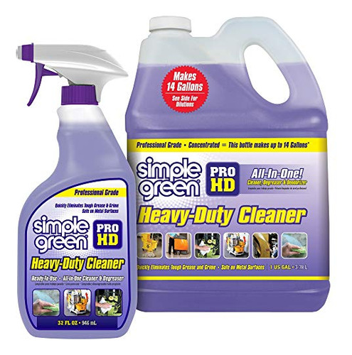 Pro Hd Purple Concentrated Cleaner & Degreaser - Heavy ...