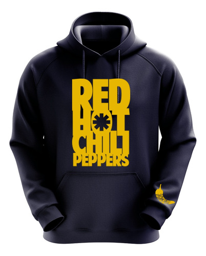 Polerón Azul Marino Red Hot Chili Peppers Diseño 3