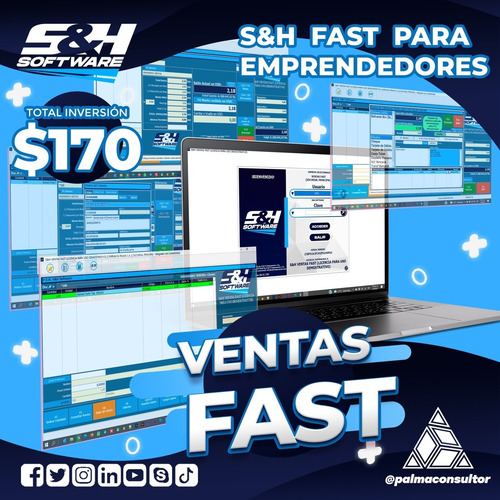 Imagen 2 de 5 de S&h Software Ventas Fast Multimonedas