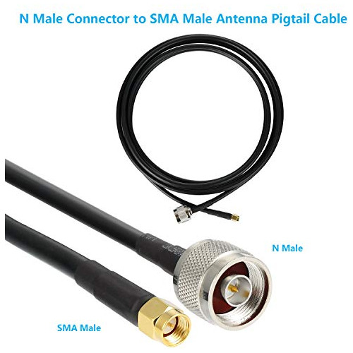 Cable Extension Coaxial Baja Perdida 3 Pie 50 Ohmio Sma