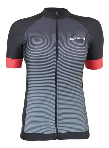 Camisa Ciclismo Dx-3 Feminina Fast 01 Preto 