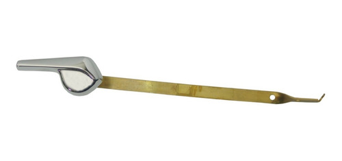 Palanca Para Wc Manija Manivela Frontal Metal Cromado Coflex