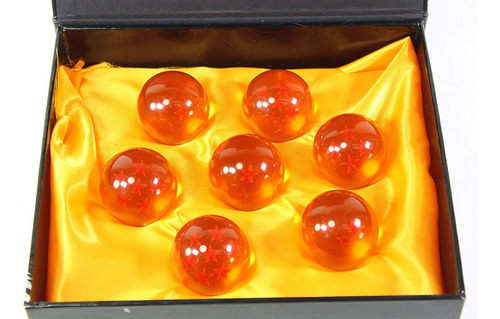 Bolas Coleccionables Medianas De Cristal De 7 Estrellas, 7 P
