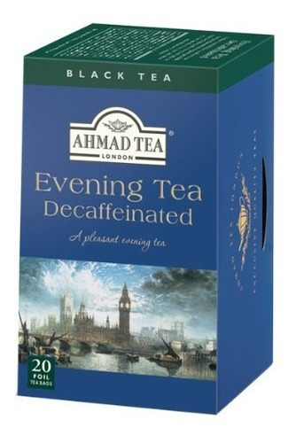 Tea Ahmad Pack 40s Evenning Tea Decaffeinated - Descafeinado