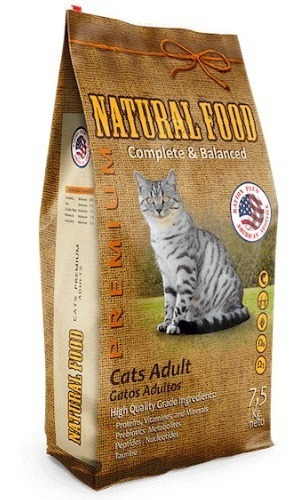 Alimento Gato Natural Food Adulto 7,5 Kilos