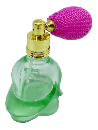 Porta Perfume Retrô Vidro 10ml Borrifador Perfumeiro Unidade