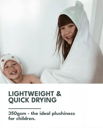 Nightingale Toalla de bebé con capucha de bambú orgánico Vicose | Toallas  de baño suaves con capucha de muselina para niños, bebés, niños pequeños 