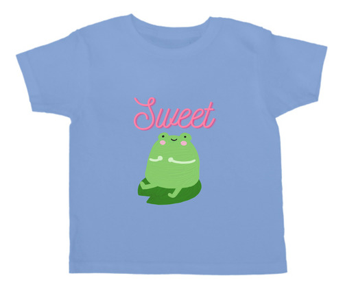 Playera Con Diseño De Ranita Tierna - Sweet - Rana