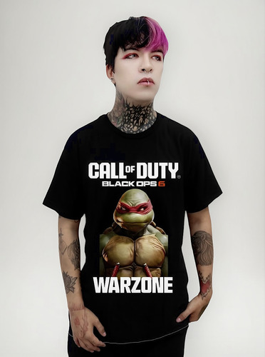 Playera Warzone Call Of Duty Black Ops 6 Rafael 2025