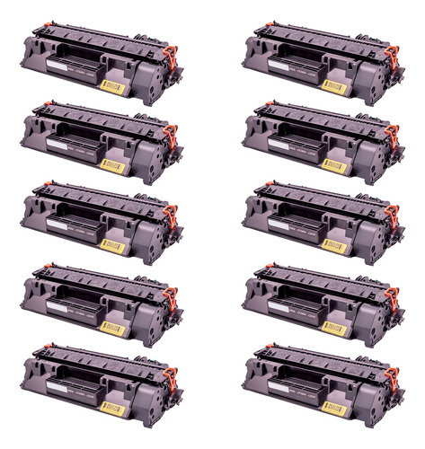 10x Toner Compatível Para Hp P2035 Laserjet P2055dn M425. Tinta Preto