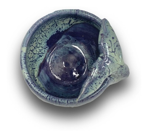 Plato Y Bowl De Cerámica De Ballena