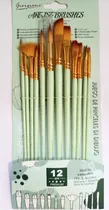 Comprar Pinceles Set X 12 Pinceles De Diversas Formas