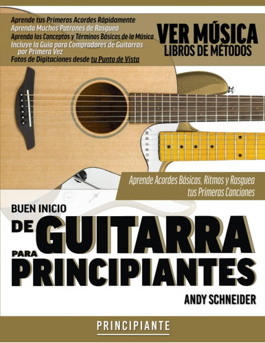 Libro: Buen Inicio Guitarra Principiantes: Aprende A