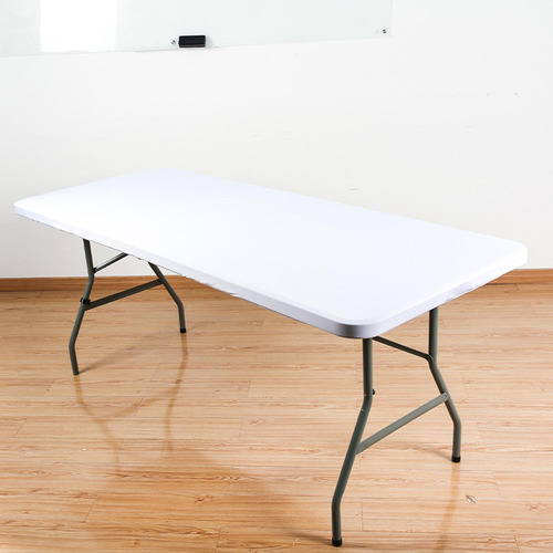 Cubierta De Mesa Ajustable Con Tapa Blanco 183x76x76cm