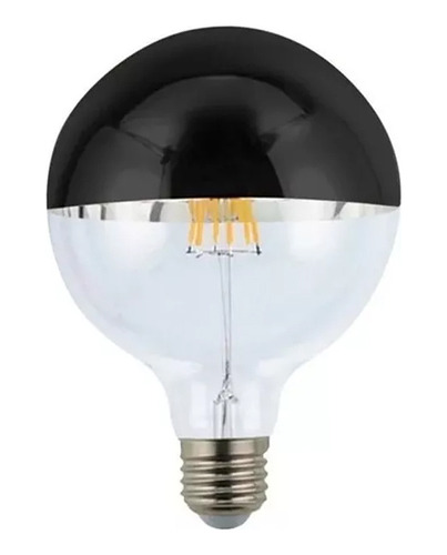 Lampara Led Deco Moderna Decoshade Negra G125 Luz Desing