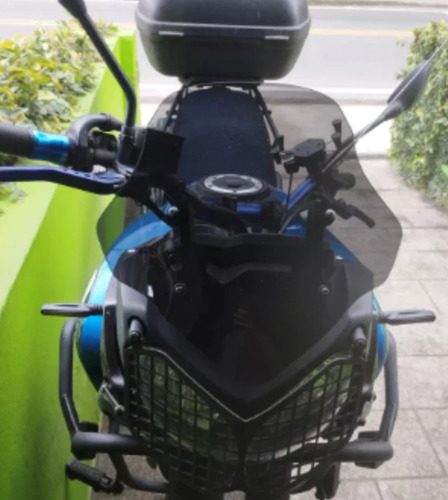 Bolha Parabrisa Cristal Xtz 250 Tenere Com Bucha E Parafuso