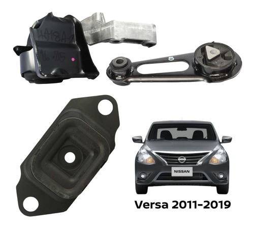 Soportes Motor Y Caja Versa 2015 Nissan