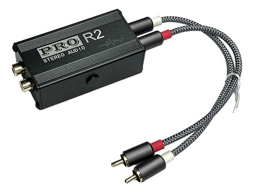 Aislador De Audio Ground Loop Filtro De Ruido De Audio Rca N