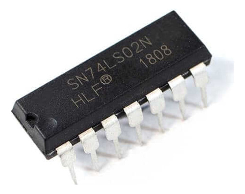 10 Piezas Sn74ls02n Compuerta Lógica Nor 74ls02 Dip-14