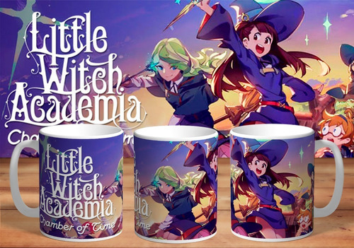 Taza Little Witch Academia Anime Manga De Cerámica 