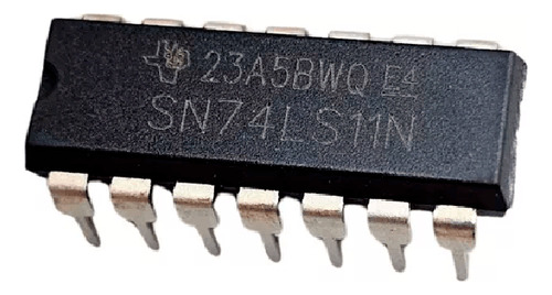 10 Piezas Sn74ls11n Compuerta And 3 Entradas 74ls11