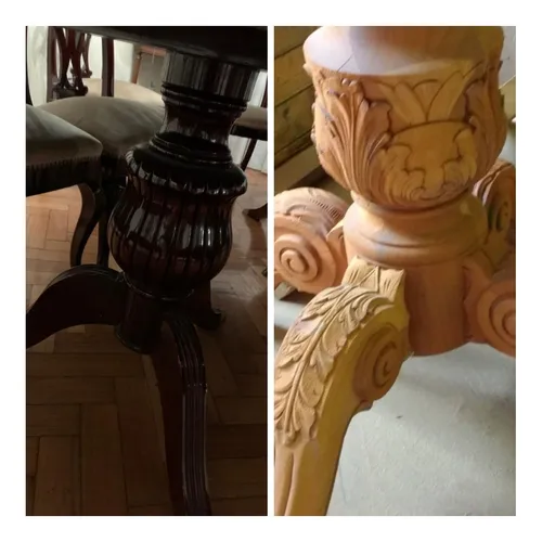 Arenado, Limpieza Y Lavadode Muebles De Estilo, Mesas Silla