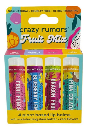 Crazy Rumors - 4 Pk Fresh Squeezed Gift Set 4 X 4g By Crazy