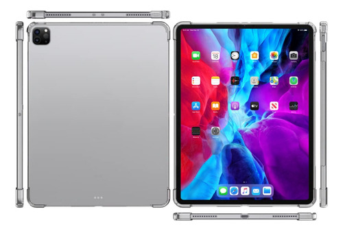 Capa Silicone Para iPad Pro 12.9 4a A2069 A2229 A2232 A2233