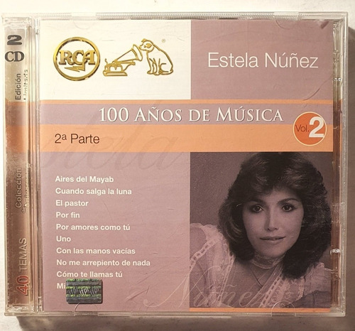 Cd Estela Nuñez Vol2 + 100 Años R C A + 2cds