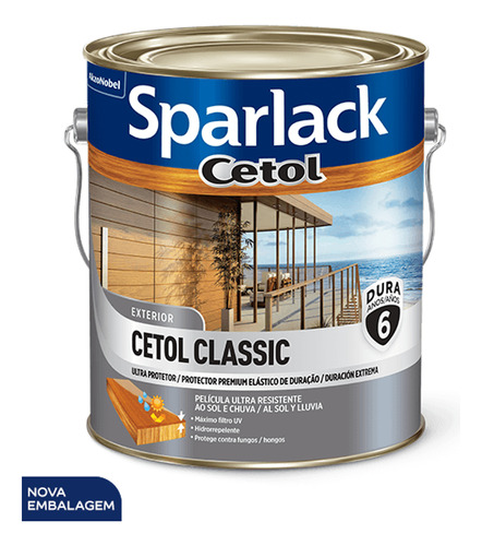 Cetol Classic Imbuia Ac 6 Anos 3,6l Sparlack