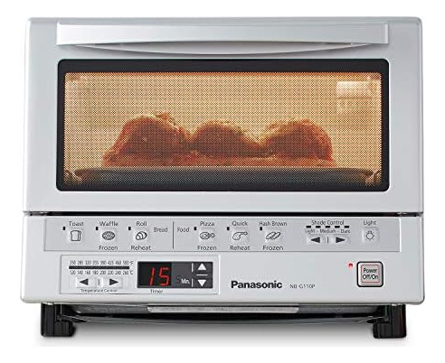 Horno Tostador Panasonic Flashxpress Con Calefacción Por Inf